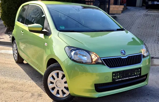 samochody osobowe Skoda Citigo cena 18900 przebieg: 184000, rok produkcji 2012 z Mrągowo